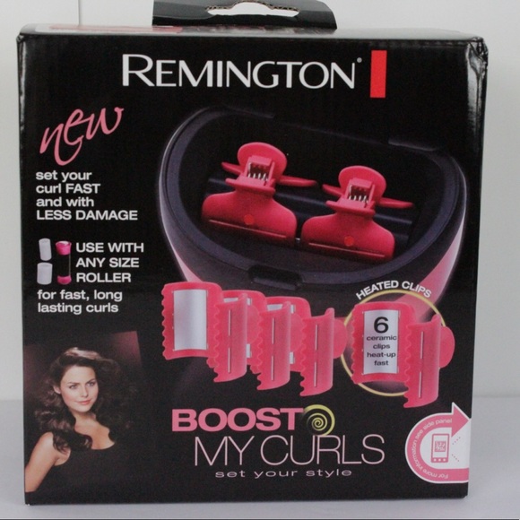 Remington Boost My Curls Ceramic Clips Hot Roller - Picture 2 of 8